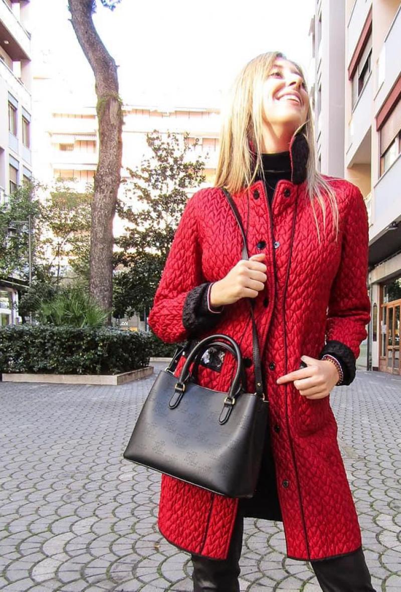 Cappottino impermeabile reversibile Rosso<br />(<strong>Landi</strong>)