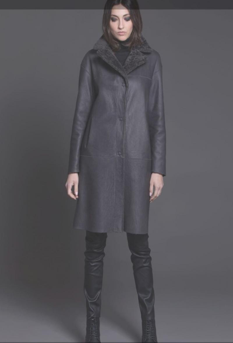 shearling nero monopetto <br />(<strong>I'm</strong>)