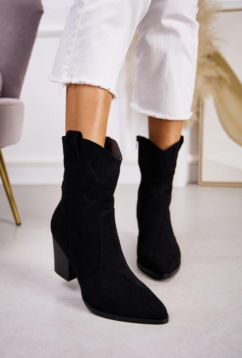 Texano tacco cm 7,5 Nero<br />(<strong>Belle women</strong>)