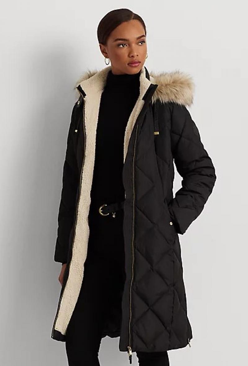 padded jacket Black<br />(<strong>Lauren ralph lauren</strong>)