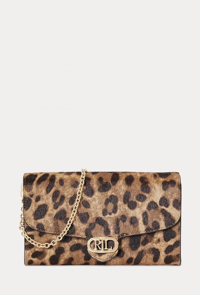 Borsetta in stampa leopardo Leopardato<br />(<strong>Lauren ralph lauren</strong>)