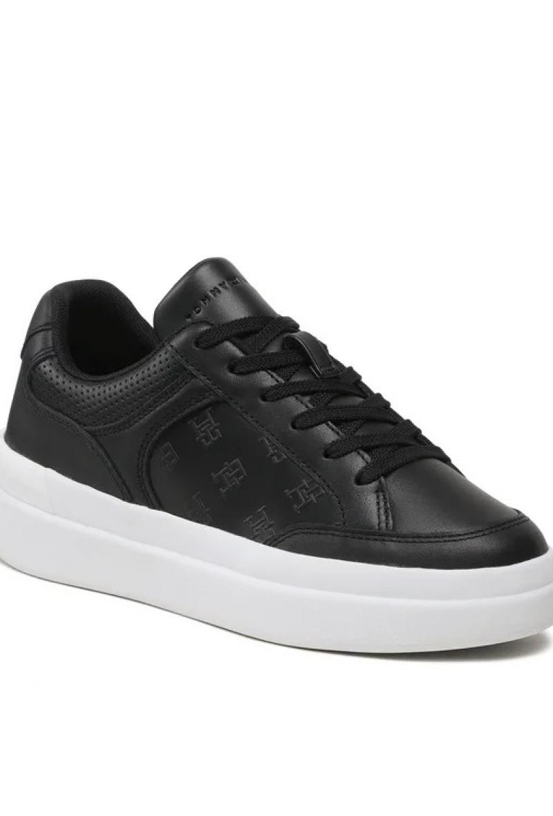Sneakers con suola performata Nero<br />(<strong>Tommy hilfiger</strong>)
