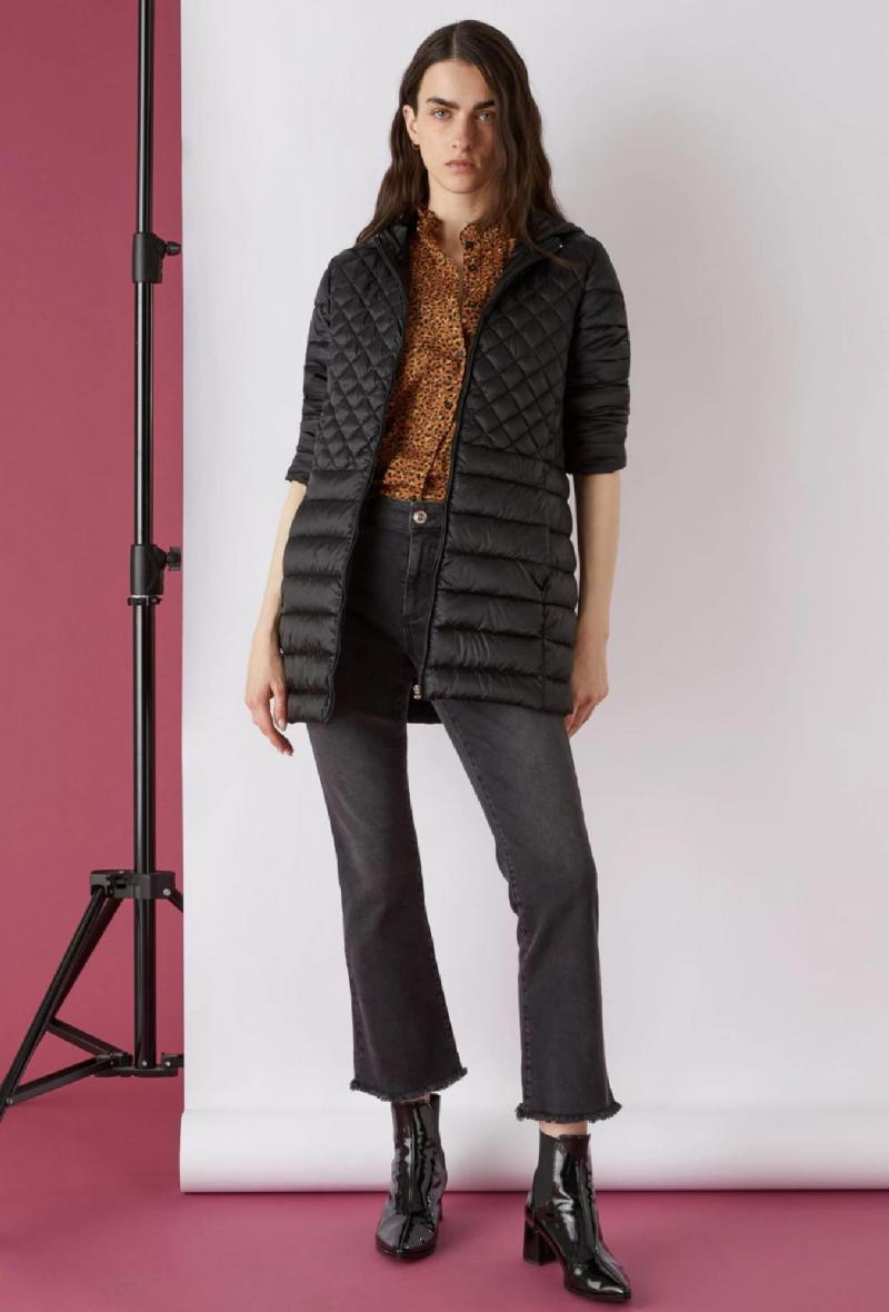 padded jacket Black<br />(<strong>EMMEMARELLA</strong>)