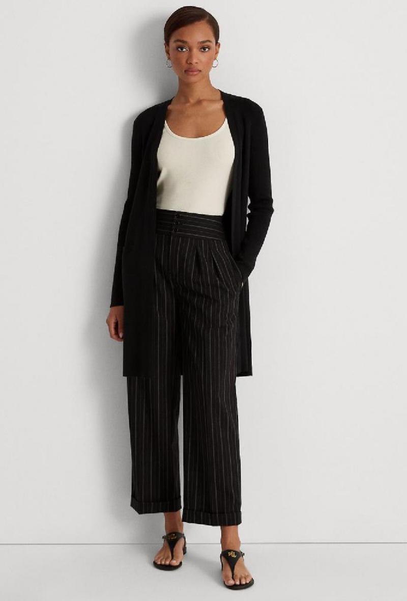 Cardigan in misto cotone Marrone<br />(<strong>Lauren ralph lauren</strong>)