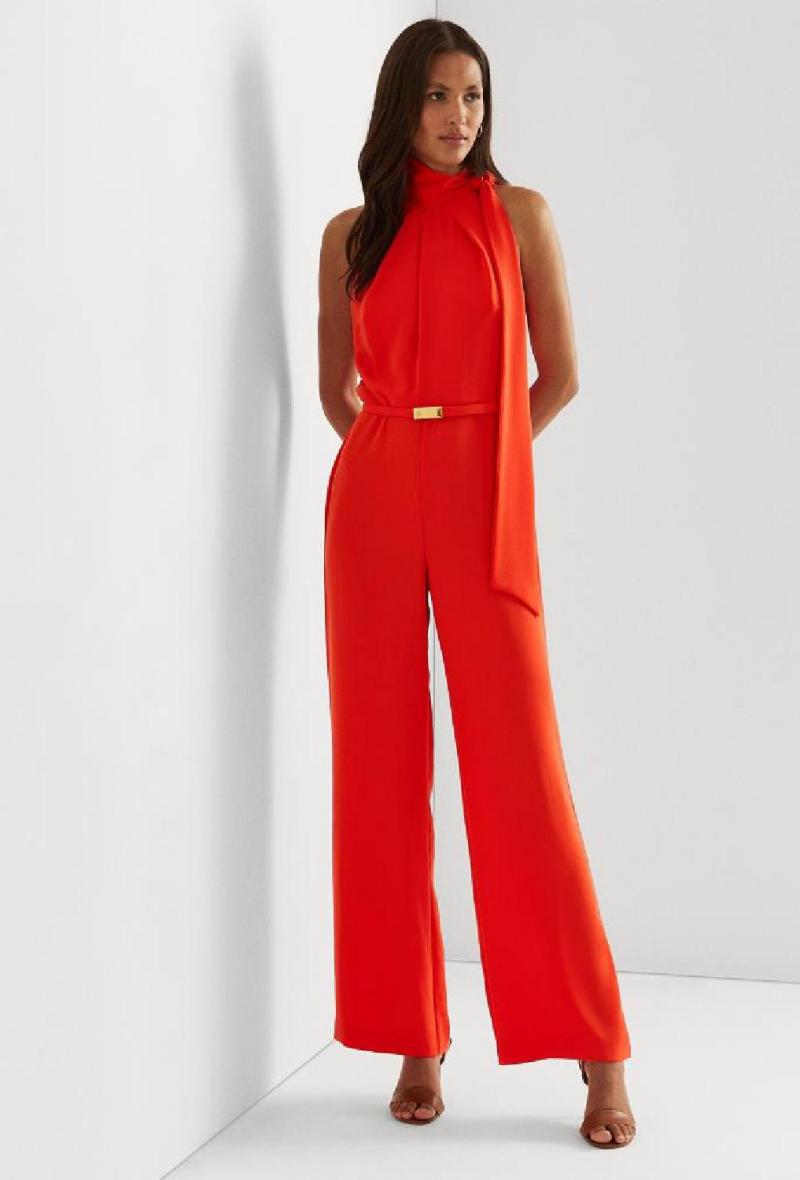 Tuta a giromanica Arancio<br />(<strong>Lauren ralph lauren</strong>)
