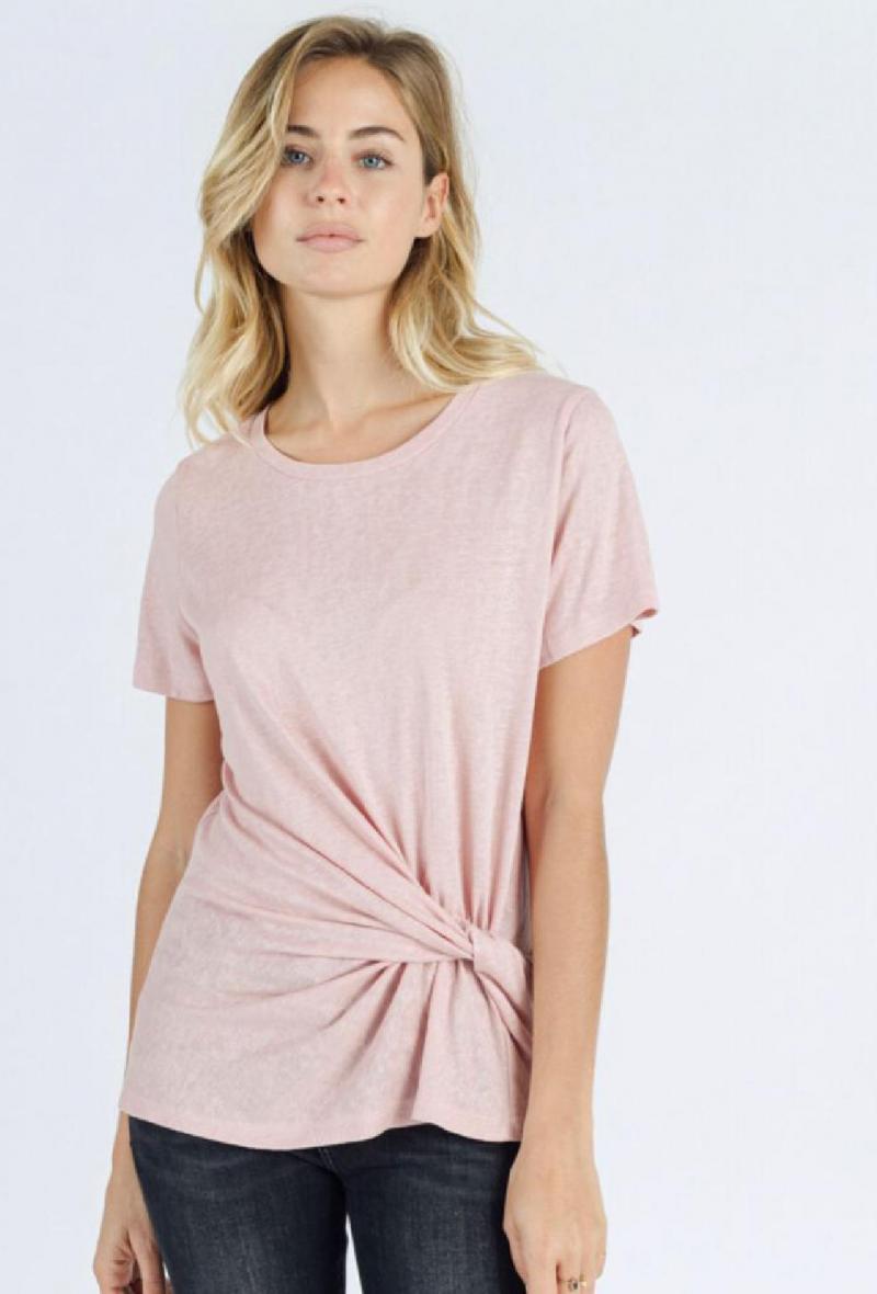 T shirt in lurex Rosa<br />(<strong>Sweewe</strong>)