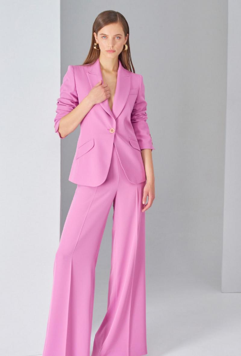 Blazer sagomato in cady Glicine<br />(<strong>Edas</strong>)