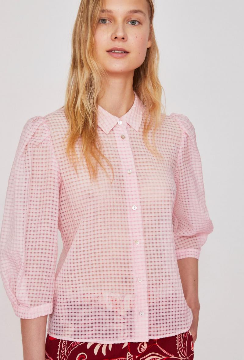 Camicia jacquard Rosa<br />(<strong>I blues</strong>)