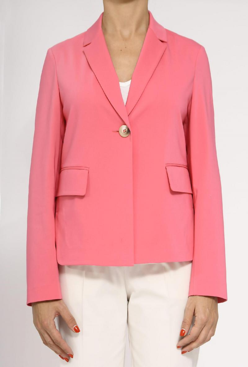 Giacca a sacchetto con spacchetti laterali Fuchsia<br />(<strong>Nenè</strong>)