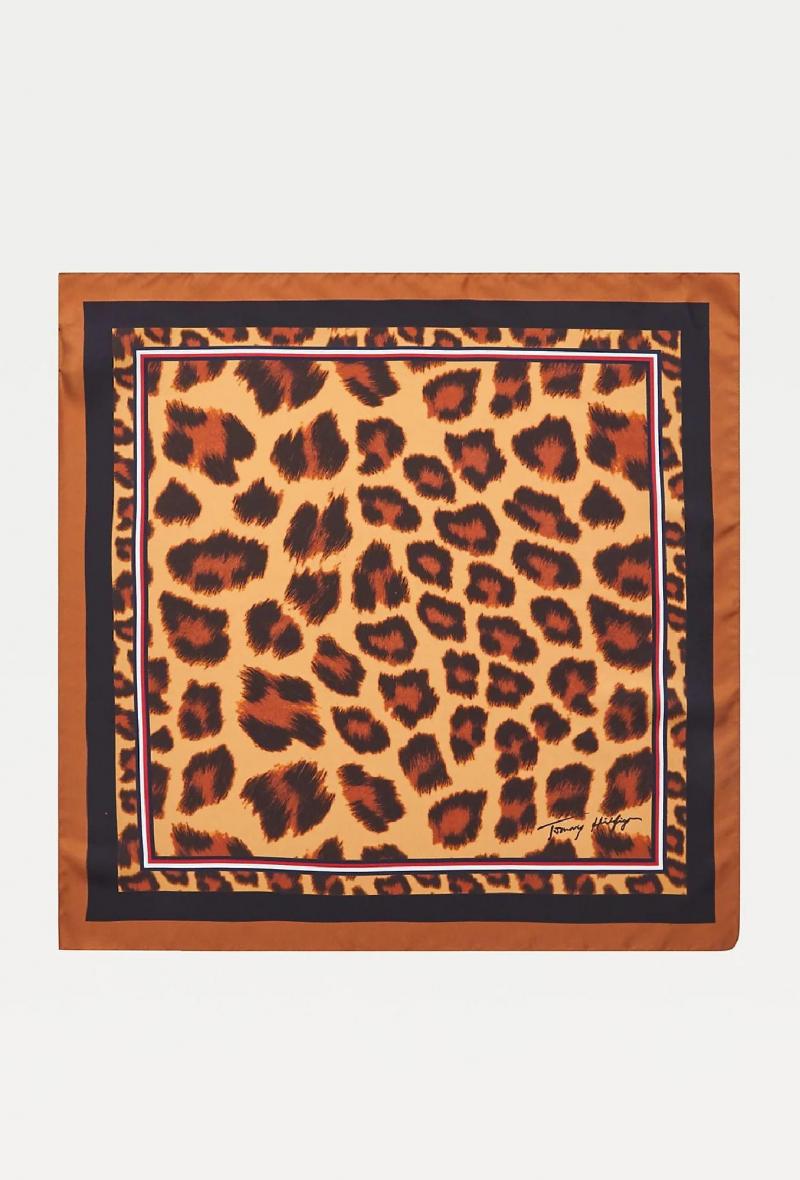 Bandana in seta cm 50x50 Maculata<br />(<strong>Tommy hilfiger</strong>)
