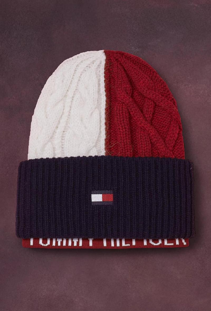 Berretto in maglia intrecciata Corporate<br />(<strong>Tommy hilfiger</strong>)