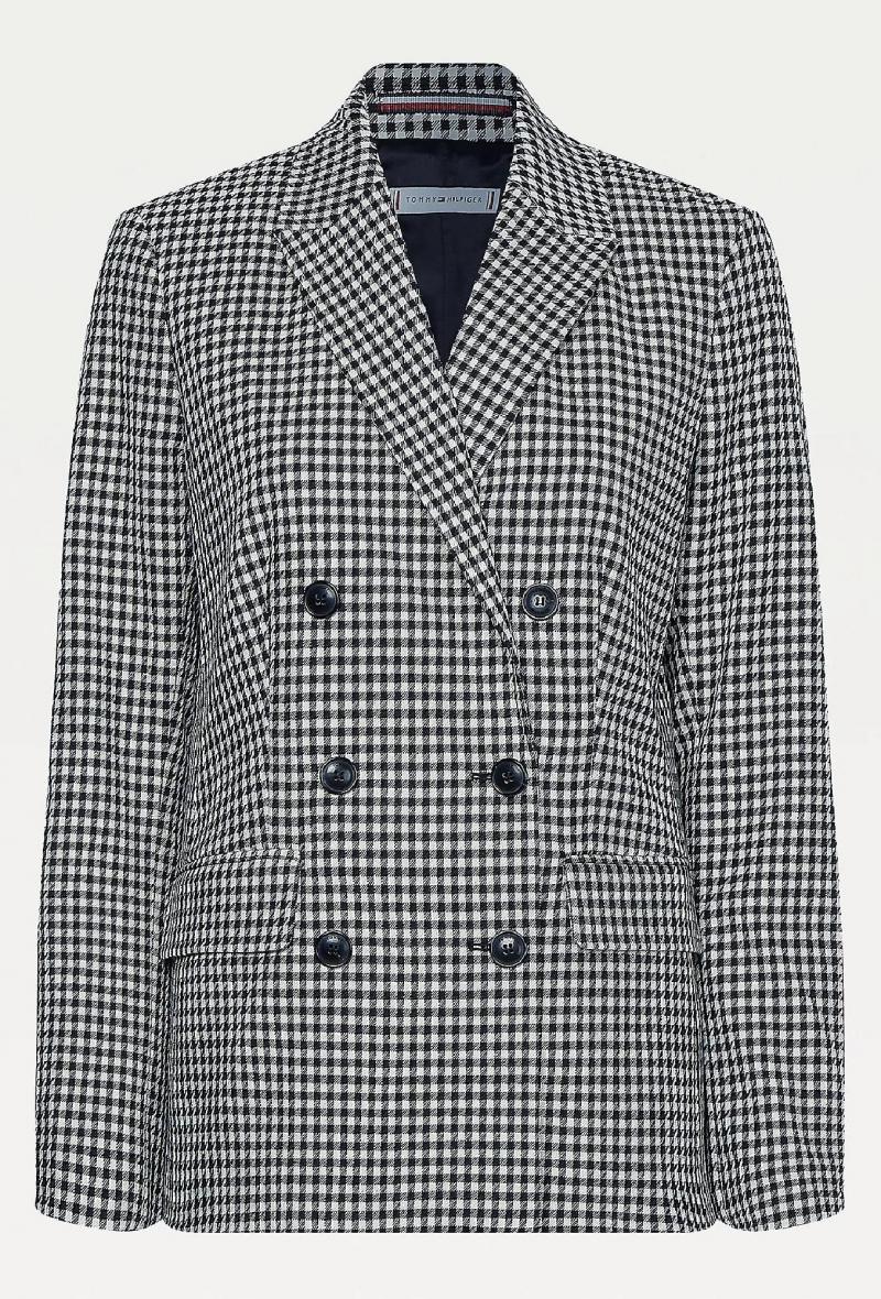 Giacca a quadretti doppio petto <br />(<strong>Tommy hilfiger</strong>)