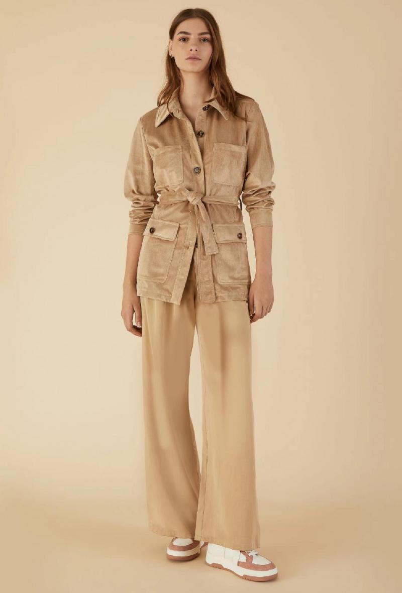 Giacca sahariana Beige<br />(<strong>EMMEMARELLA</strong>)