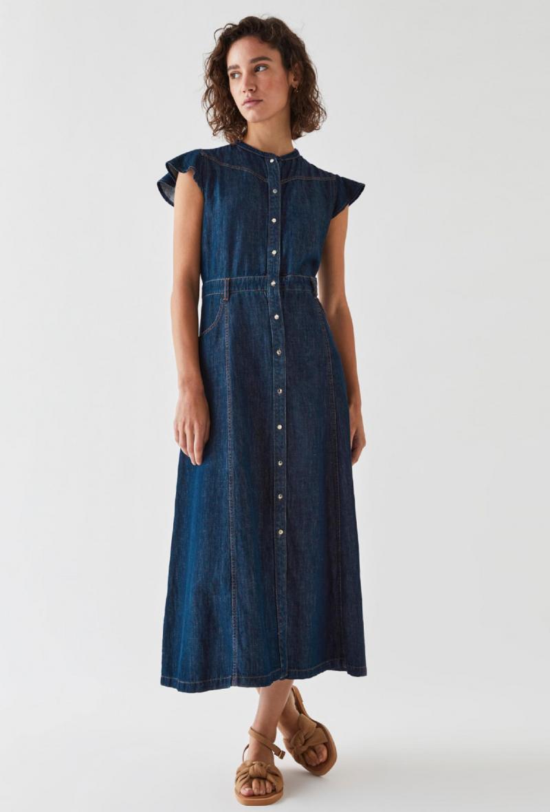 Abito lungo in denim Denim<br />(<strong>I blues</strong>)