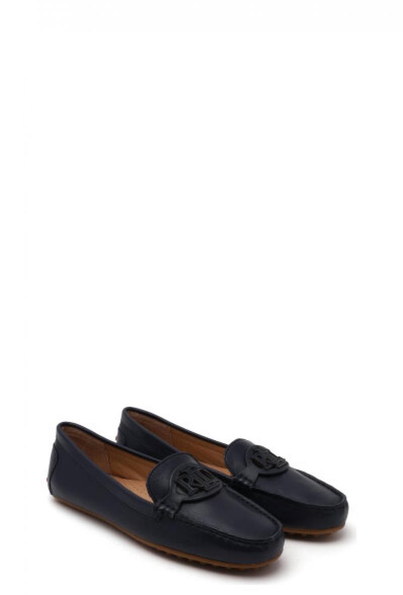 Mocassini in pelle Blu<br />(<strong>Lauren ralph lauren</strong>)