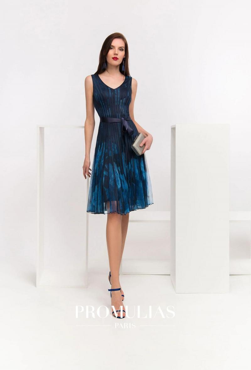 Abito in tulle a fantasia Blu<br />(<strong>Promulias</strong>)