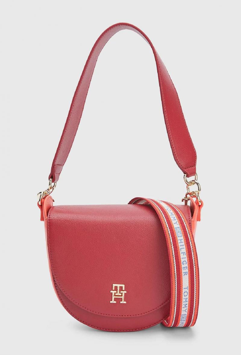 Borsetta a sella Rosso<br />(<strong>Tommy hilfiger</strong>)
