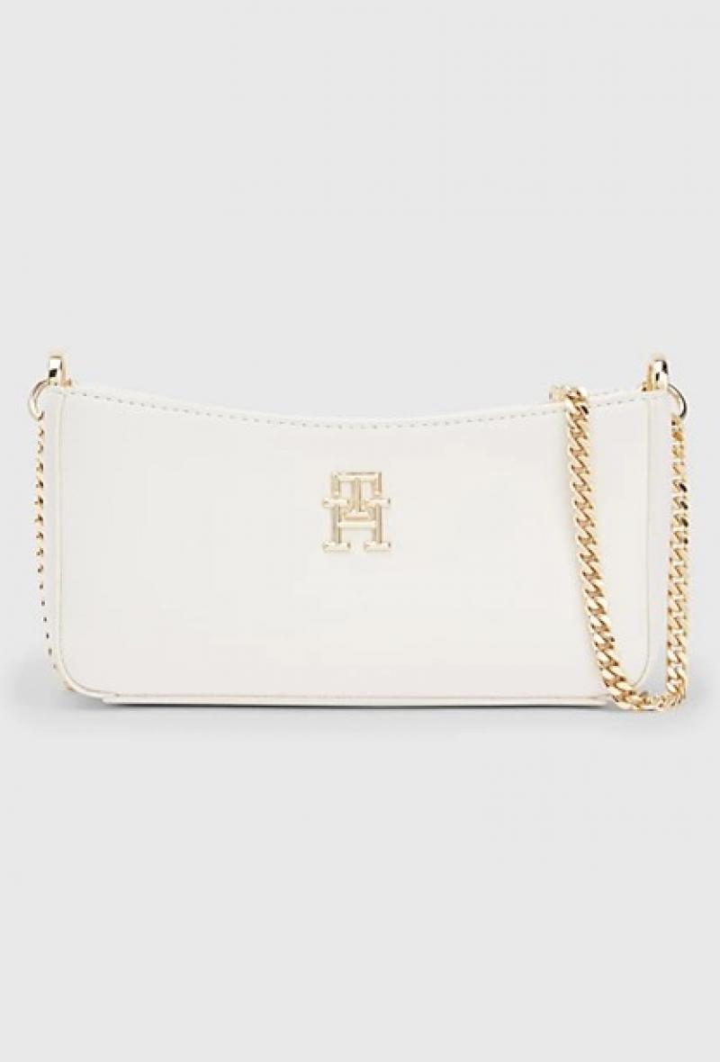 Borsa a tracolla con catenella Bianco<br />(<strong>Tommy hilfiger</strong>)