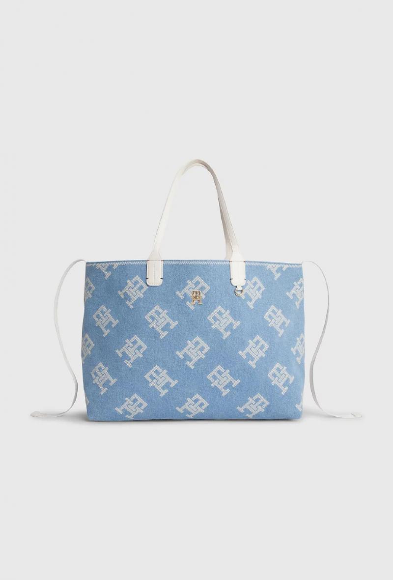 Shopper denim logata Denim<br />(<strong>Tommy hilfiger</strong>)