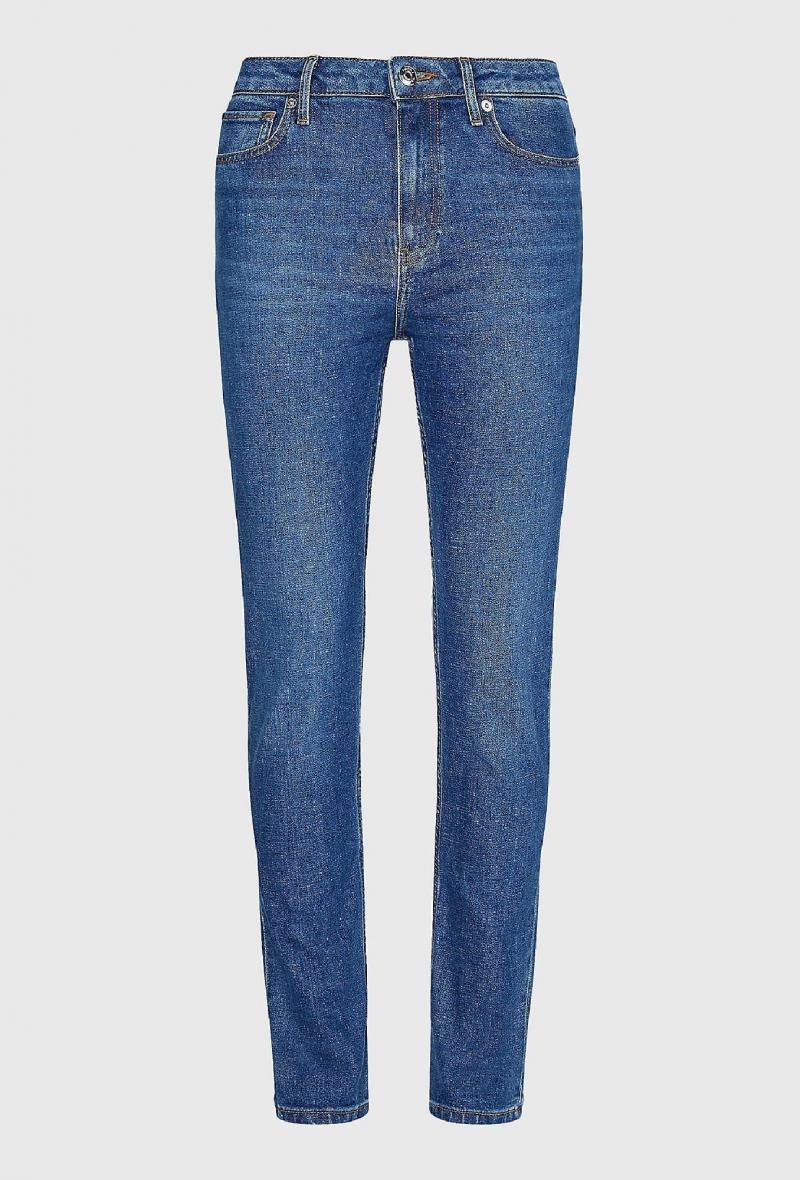 Jeans a vita alta slim Blu<br />(<strong>Tommy hilfiger</strong>)