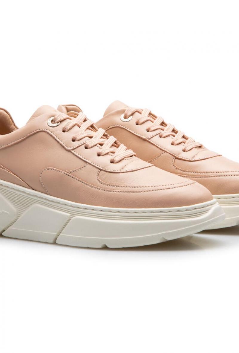 Sneakers in pelle Beige<br />(<strong>Tommy hilfiger</strong>)
